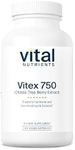 Vital Nutrients Vitex 750 | 750mg Chaste Tree Berry Extract | Support for Hormone, Fertility, and Menstrual Cycle Balance* | Gluten, Dairy, Soy Free | Non-GMO | 120 Capsules