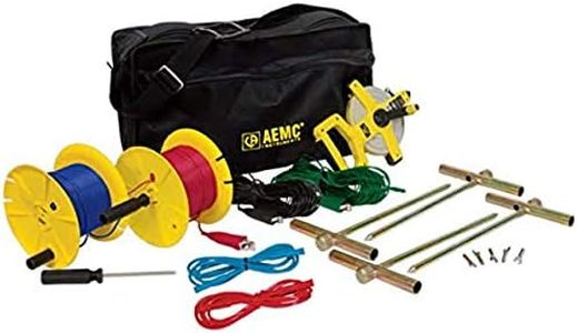 AEMC 2135.36 4-Point Ground Resistance Tester Kit with 300' Leads