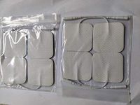 R A PRODUCTS Electrodes Self Adhesive EMS Tens pads (Pack of 8, Digital Therapy Machine Electrodes)