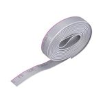 sourcing map Flat Ribbon Cable Wire 2m/6.6ft Length 1.0mm Pitch 10 Pins Gray for AWM 2651 Connecting