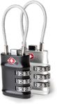 Travelon Set of 2 TSA Accepted Cabl