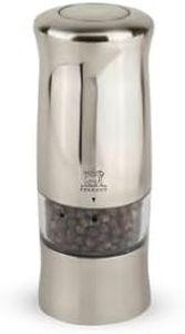 Peugeot 24079 Zeli Electric 5.9 Inch Pepper Mill, Brushed Chrome