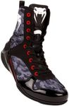 Venum Elite Boxing Shoes-Dark Camo