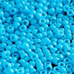 1000 Acrylic Pcs Blue Pony Beads 6x9mm Bulk for Arts Bracelet Necklace Jewelry Making Earring Hair braiding