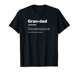 Funny Dictionary Definition Fathers Day Gift Grandpa Grandad T-Shirt