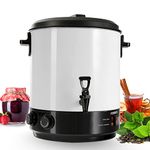 Arebos automatic canning machine 1800 W | canning pot 28 L | with timer, thermostat & overheating protection | stepless temperature adjustment 30-110 °C| timer 20-120 min.