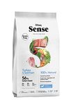 Dibaq Sense Puppy Turkey & Salmon Grain Free Hypoallergenic All Breeds Dog Gravy Food (2 Kg), 1 Count