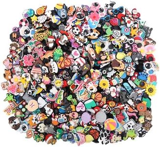 Sharmitz GrowJoy Random PVC Shoe Charms Set Lot of 30/50/100 PCS Non-Repeat for Kids Teens Adults Cute Shoe Charms Decorations for Party Favors (49)