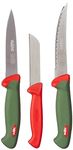 Glare GA-128 Stainless Steel Kitchen Compact Knives Set of 3