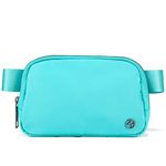 Pander 1L Fanny Pack Everywhere Belt Bag, Bum Bag Crossbody Bags for Women with Adjustable Strap (Cyan Blue)