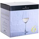 Six White Wine Glass, Set of 6