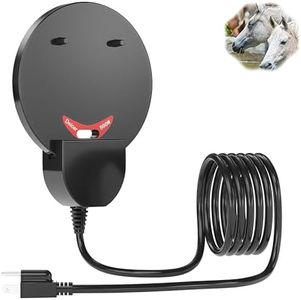 Bird Bath Heater, 500W Pond Heater,Full-Covered Aluminum Bird Bath for Outdoors in Winter,Stock Tank with Thermostatically Controlled,Chicken Water Heater-Deicer,livestock water