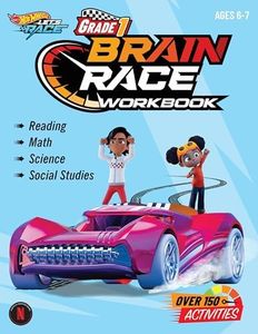 Hot Wheels Brain Race Grade 1 Workbook