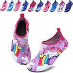 Beach Shoes Kids Water Shoes Swim Aqua Wetsuit Sea Wet Pool Socks for Kids Non Slip Free Swim Shoe Girls Boys Quick Dry