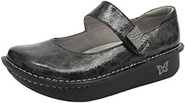 Alegria Paloma Womens Mary Jane - Timeless Comfort, Arch Support and Style Shoe for Everyday Elegance and Slip-Resistant - Nursing and Healthcare Professionals, Mantle, 6-6.5