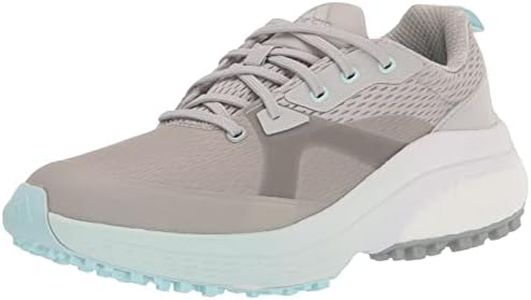 adidas Women's W SOLARMOTION Golf Shoe, Grey Two/FTWR White/Almost Blue, 5