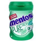 Mentos Pure Fresh Gum, Bottle, Spearmint Flavour, 54.6g