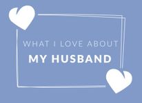 What I Love About My Husband: Prompted Fill In The Blank Book Journal | Sentimental Gift For Your Husband | Easily Write The Reasons Why You Love Your ... Valentine's Day, Anniversary or Birthday