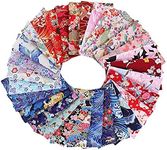 30 Pcs Quilting Fabric by The Yard,Cotton Fabric Bundles Patchwork for Dressmaking Clothes,Material for Sewing Crafting