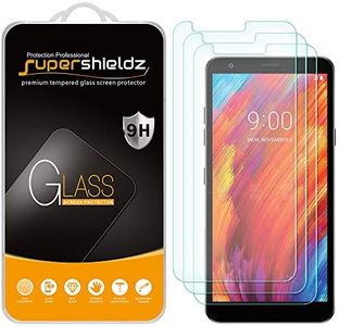 (3 Pack) Supershieldz for LG Tribute Royal Tempered Glass Screen Protector, Anti Scratch, Bubble Free
