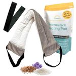 Heating Pad Solutions Versatile Buddy - Microwave Heating Pad for Cramps and Sore Neck | Versatile Reusable Microwavable Hot & Cold Pack for Natural Pain Relief