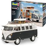 Revell 07674 VW T1 Camper 1:24 Scale Unbuilt/Unpainted Plastic Model Kit