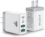 [2-Pack] USB C Wall Charger, 40W Fa