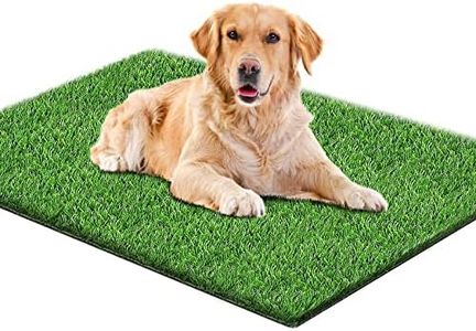SSRIVER 80*100CM Artificial Grass for Dogs Fake Grass for Dogs Professional Puppy Potty Trainer Replacement Dog Grass Pad for Indoor and Outdoor Dog Training Floor Protection
