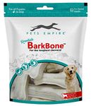 PETS EMPIRE Rawhide Pressed Chew Dog Bone Pack 5 Inches, Chewy Dogs Training and Feeding Treats, Crunchy Chew Calcium Bones, Pet Haddi Treat for Dogs, Pups, Puppies - 20N