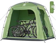 EVER ADVANCED Bike Storage Outdoor 200*120*165cm Bike Cover for Outside Storage Waterproof Bike Shed for 3 Bikes Bicycle Cover Bike Tent Bike Store Shelter Storage Tent