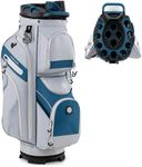 COSTWAY Golf Cart Bag, Molded Lock 