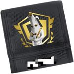 POONGNEE Fort nite Kid Wallet - Trifold Coin Wallet for Boys/Girls,Large Capacity Compact & Lightweight, Style 6, Cartoon