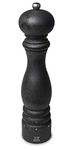 Peugeot - Paris u'Select Manual Pepper Mill - Adjustable Grinder - Beechwood, Graphite Finish 11.82in.