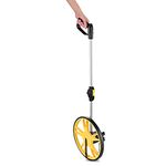 Measuring Wheels, 32cm Precise Road Trundle Wheel Foldable Mechanical Distance Measuring Wheel, Non-Slip Digital Mechanism Measuring Wheel with Carry Bag for Road Land Builders Workers