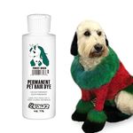 OPAWZ Permanent Dog Hair Dye, Pet Hair Dye Safely Used by Grooming Salons for a Decade, Pet Safe Dye Lasts Over 20 Washes, Bright Color for Dogs and Horses (Forest Green)