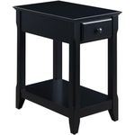 Acme Furniture Bertie Accent Table, Black Finish