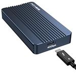 ACASIS 40Gbps M.2 NVMe SSD Enclosure, Sturdy 8TB USB-C Aluminum External Hard Drive Enclosure, for M1 Pro/Max Mac, Support 2280 B+M M-Key PCIe, Compatible with USB4/3.2/3.1/3.0/2.0