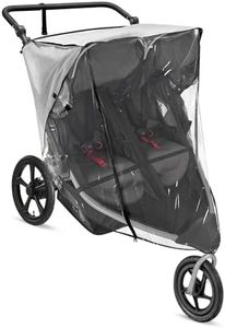 Stroller Rain Cover Compatible with BOB Gear Duallie Strollers, Weatherproof, Protect from Rain Sun Dust