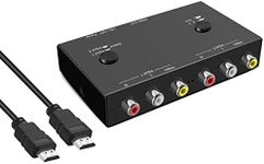 Dingsun 2 Port RCA to HDMI Converte