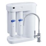 AQUAPHOR RO-101S | Compact Reverse Osmosis Under Sink Water Filtration System | Removes Viruses, Bacteria, Heavy Metals, Limescale, Pesticides, and Active Chlorine