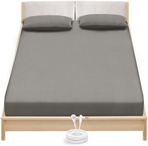 Grounding Sheets King Size - Organic Cotton and Silver Fiber, Grounding Fitted Sheet Wellness Sleep Deep Gray