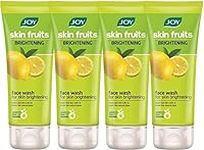 Joy Skin Fruits Fairness (Lemon) (Pack of 4 x 50 ml) Face Wash (200 ml)