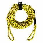 Boat Tow Rope with Floating Foam for Tubes for Boating,Heavy Duty Tube Rope for Tubing,Ski Rope for Water Skiing,60FT,1-6 Riders Towable Tube,with Store Bag,Yellow and Black …