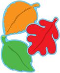 Carson Dellosa 36pc Colorful Autumn Leaves Bulletin Board Cutouts, Fall Tree Leaves Bulletin Board Decorations, Leaf Décor for Bulletin Board, Thanksgiving, Fall Décor, Wall Décor, Classroom Décor