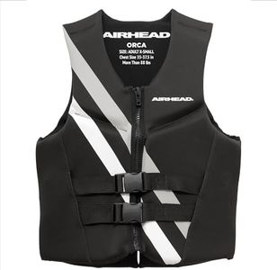 Airhead Orca Neoprene Kwik-Dry Neolite Life Jacket, USCG Approved Adult, Youth and Child Sizes