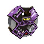 Scotch Extremium Duct Tape, No Residue, High performance, 18 m x 48 mm - Extra strong adhesive, Ideal for Demanding Repairs, Water and UV Resistant, Hand Tearable, Silver Gaffer Tape