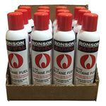 12 Cans Ronson Multi-Fill Ultra Butane Fuel 5.82 Oz 165 G These are The Big Cans!