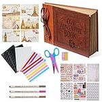 THE TWIDDLERS - Our Adventure Book: DIY Scrapbook & Photo Album Kit - 80 Pages