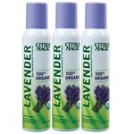 Citrus Magic Organic Natural Odor Eliminating Air Freshener Spray, Lavender Eucalyptus, 3-Ounce, Pack of 3