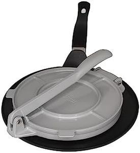 Imusa 4pc PDQ Comal & Tortilla Press Set/Tortilla Making Kit